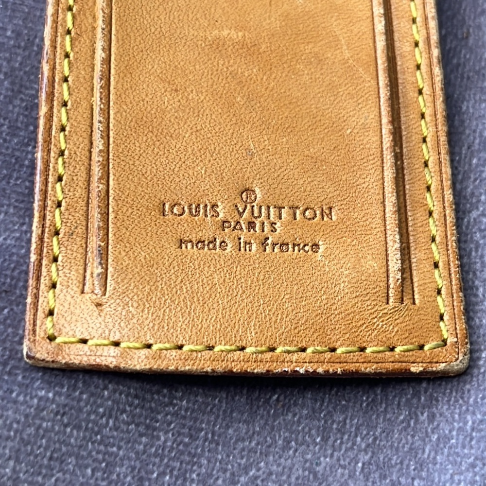 Louis Vuitton Luggage Tag Vanchetta Leather n15 - Picture 4 of 7